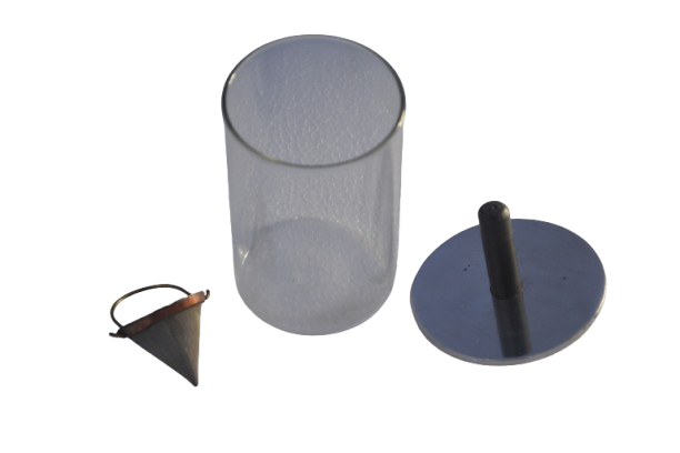 Oil separation apparatus Conical sieve method