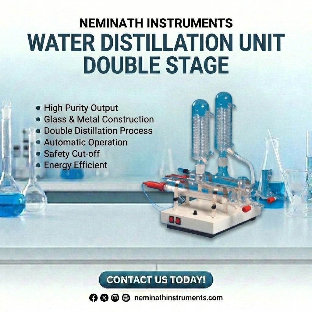 Water Distillation unit double stage