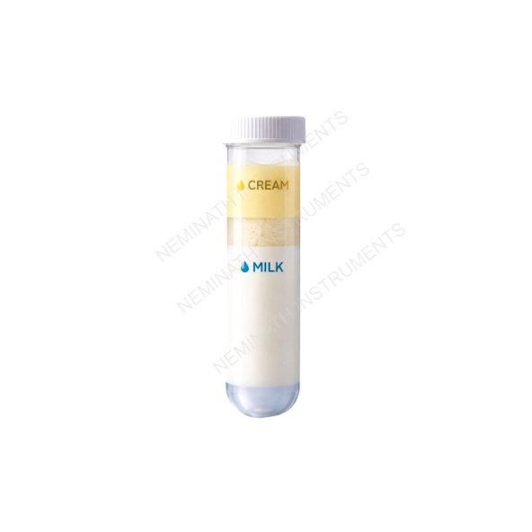 Cream separation plastic tube
