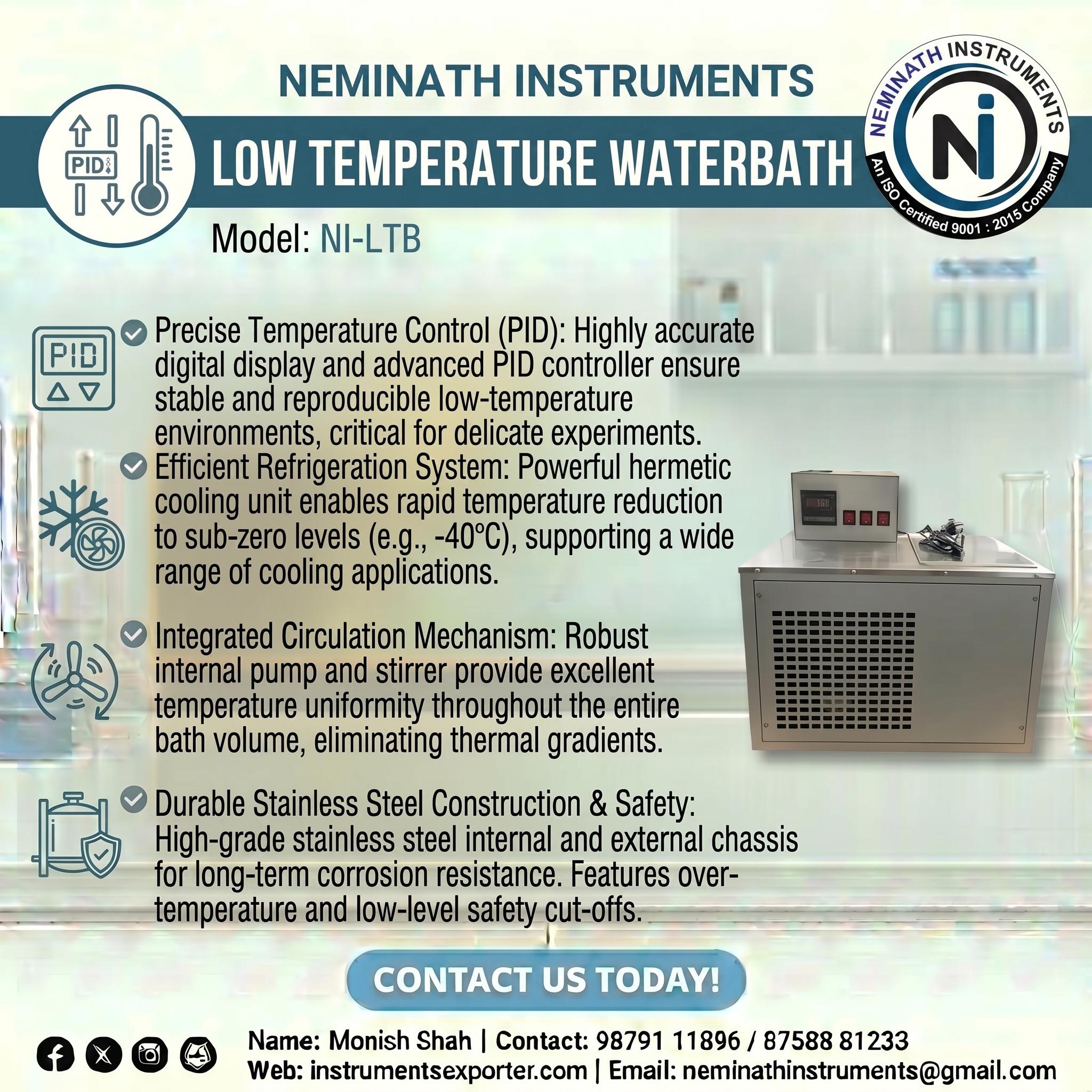 Low Temperature waterbath