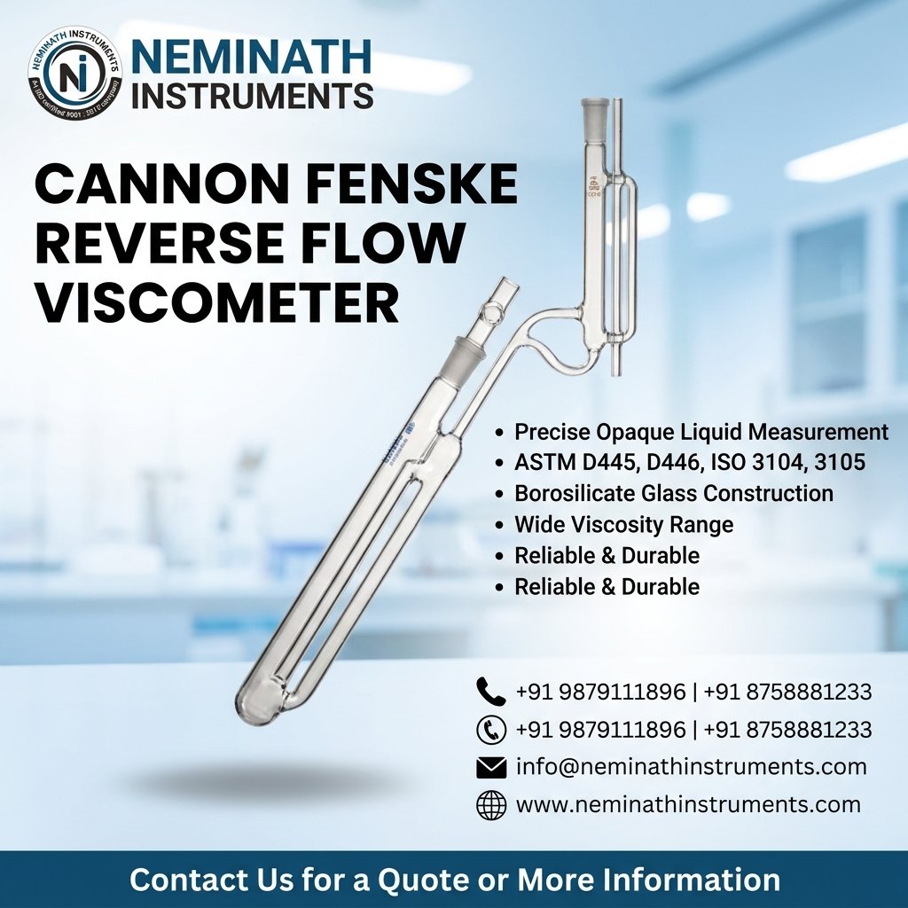 Cannon Fenske Reverse Flow Viscometer